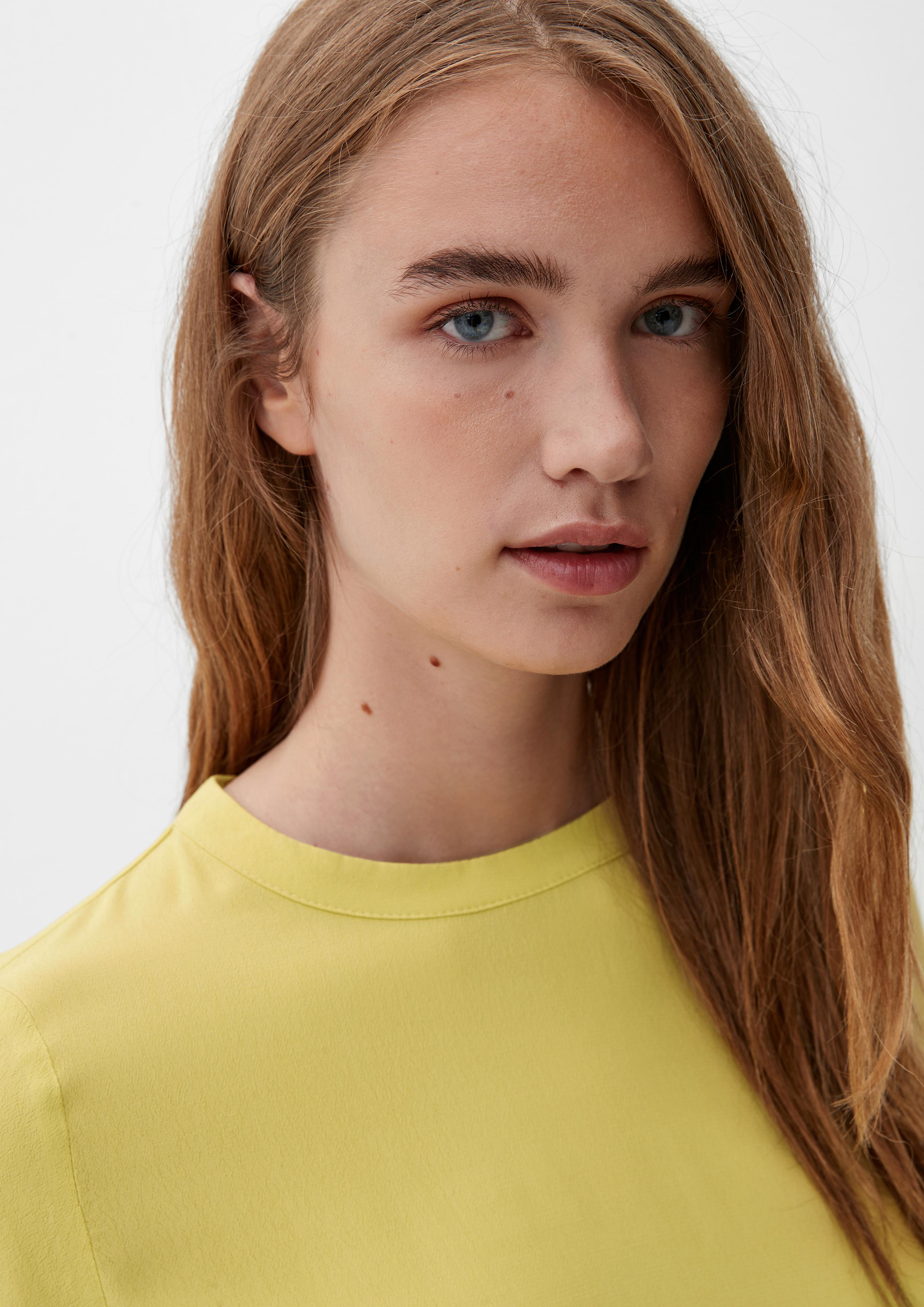 Blusenshirt aus Viskosecrêpe  2123983-1491