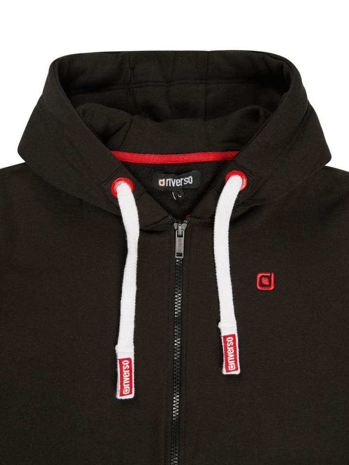 riverso  Sweatjacke RIVNoah in Schwarz günstig kaufen