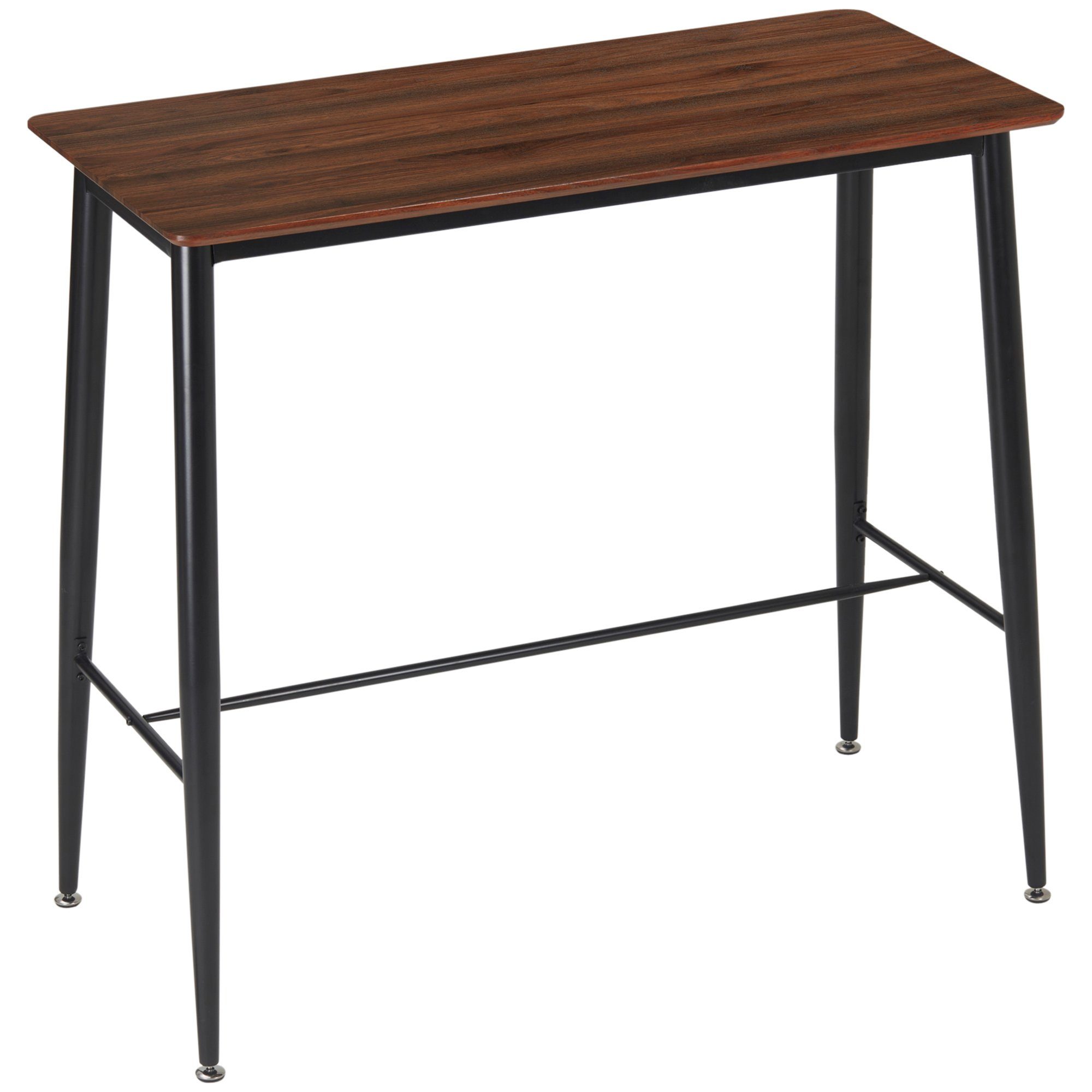 HOMCOM Bartisch Esszimmertisch (Stehtisch, 1-St., Küchentisch), BxLxH: 58 x 118 x 108 cm
