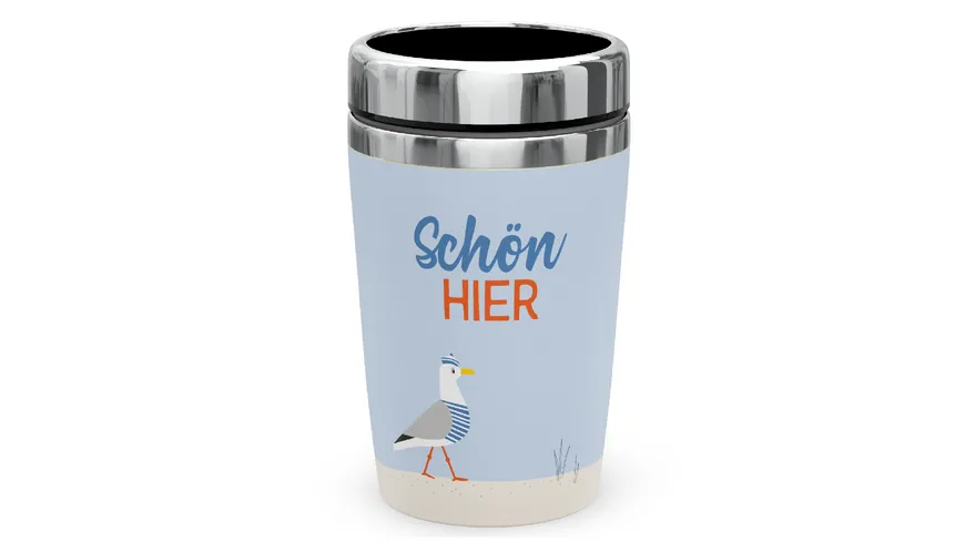 Geschenk für Dich Thermo To-Go Schön hier 240ml