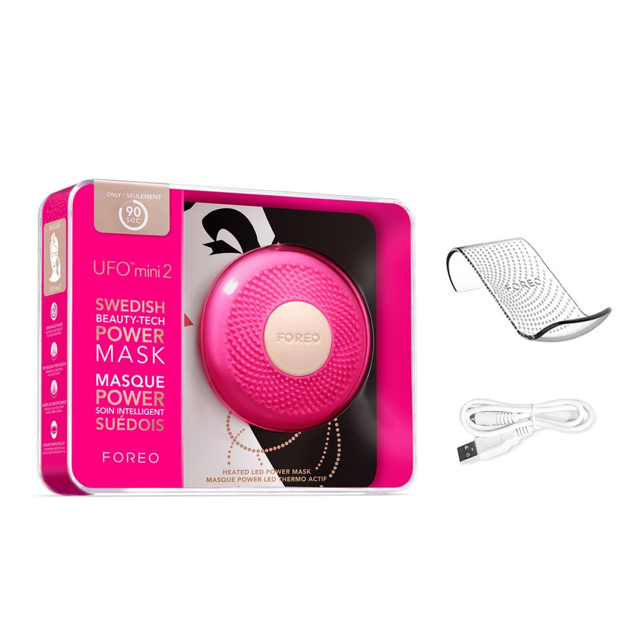 Foreo UFO Mini 2 Intelligente Maskenbehandlung - Fuchsia