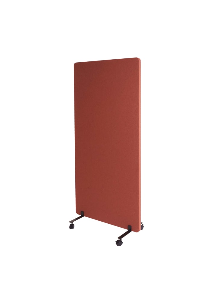 MCW Akustik-Trennwand G77, 167x80cm braun günstig kaufen onesize