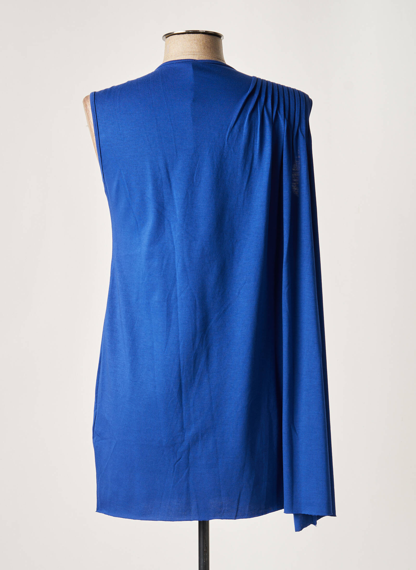 Pier Antonio Gaspari Tuniquesansmanche Femme couleur bleu