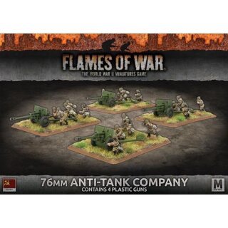 76mm Anti-Tank Company (Plastic)