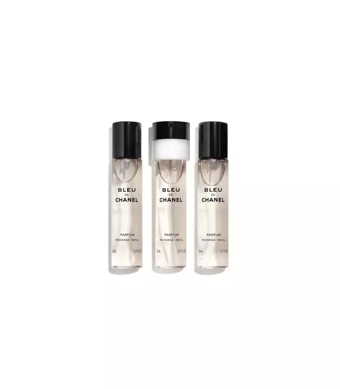 BLEU DE CHANEL Twist and spray 3x20ml recharge