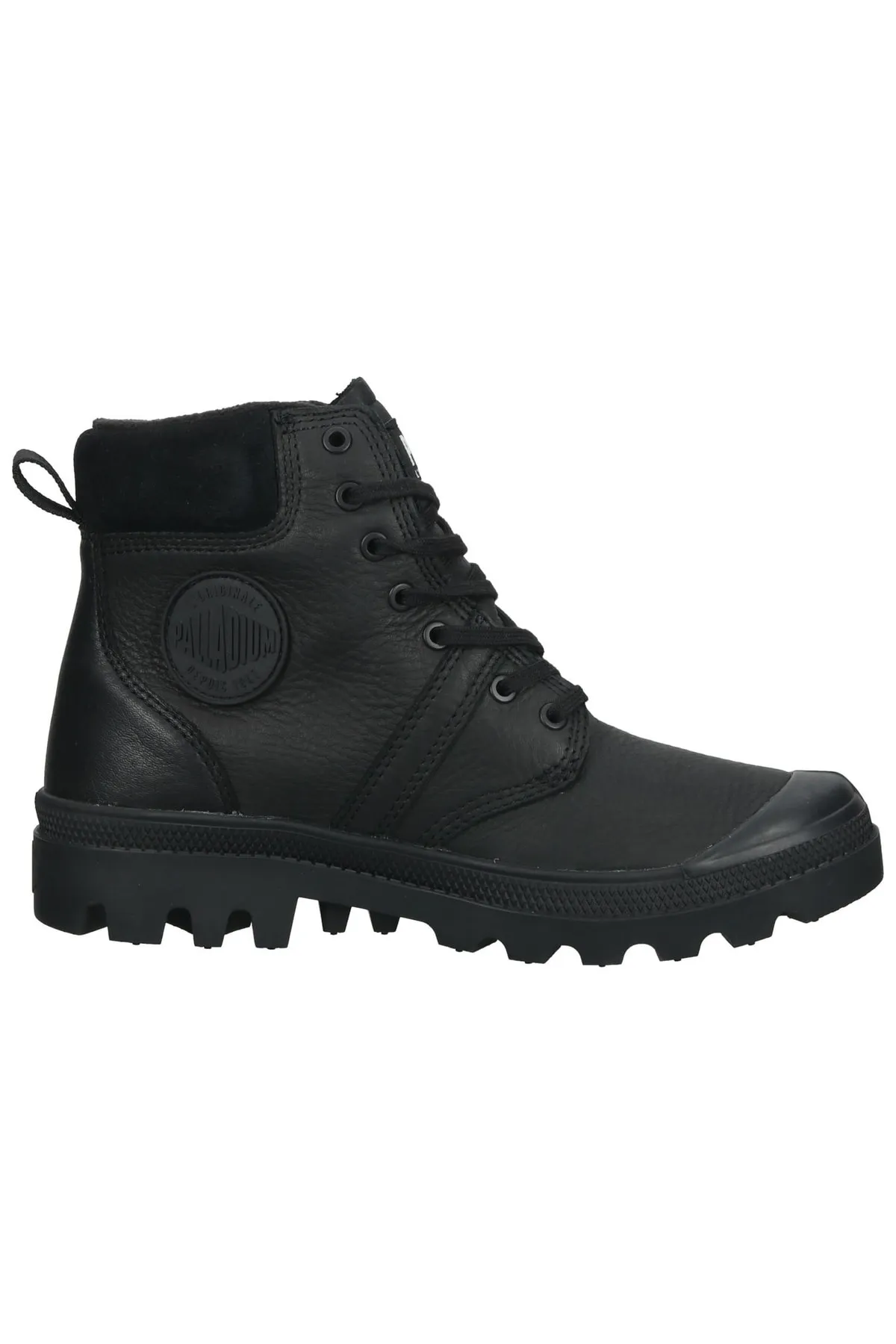 Palladium  Stiefelette - Schwarz - Flacher Absatz