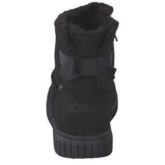 s.Oliver Zebra Winter Boots in schwarz