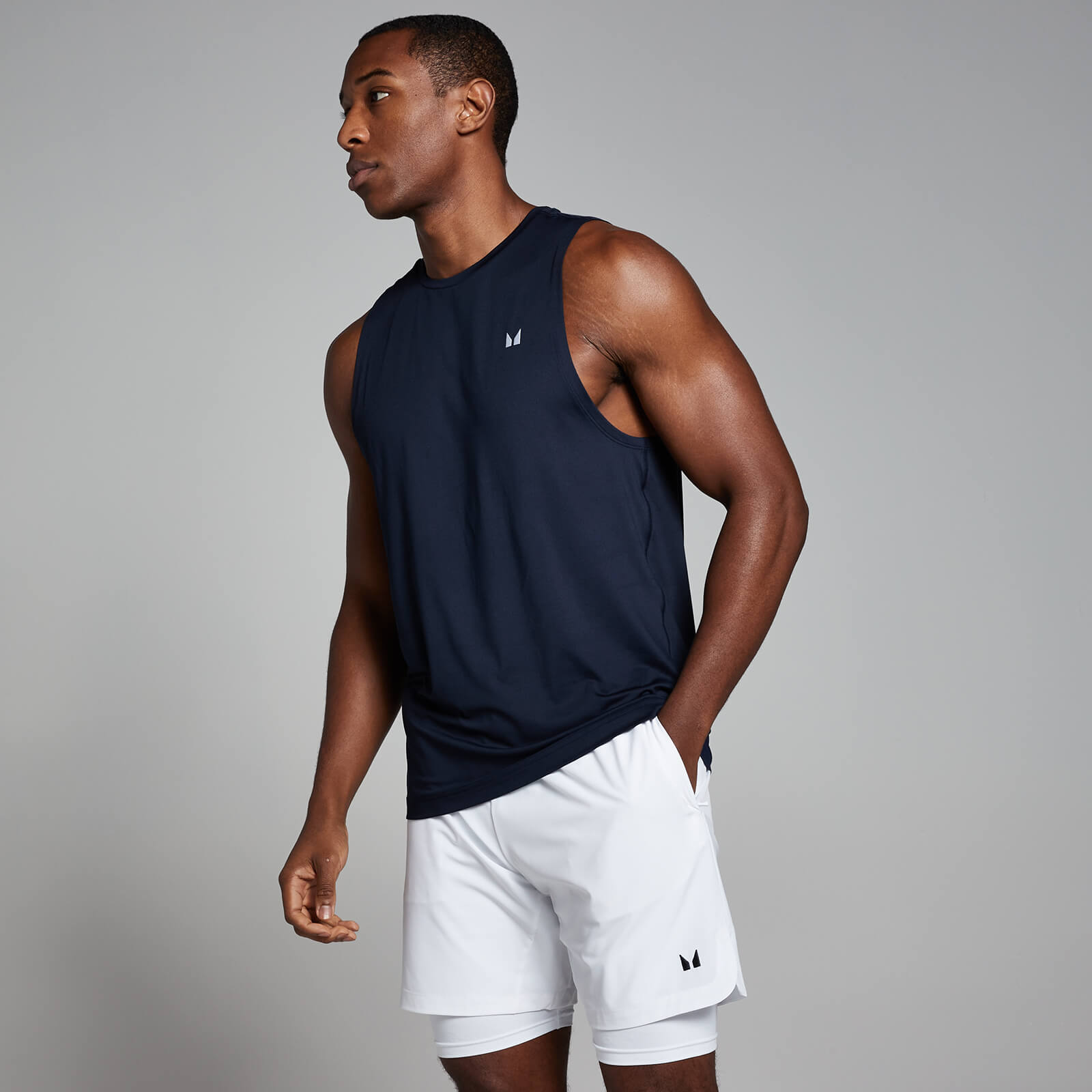 Débardeur d’entraînement MP pour hommes – Bleu marine