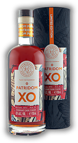 Patridom XO Cognac Cask Finish Patridom XO Cognac Cask Finish Patridom Limited Edition - eine Abfüllung mit einzigartigem Fass-Finish. 0,7	 Liter - Vol 43%