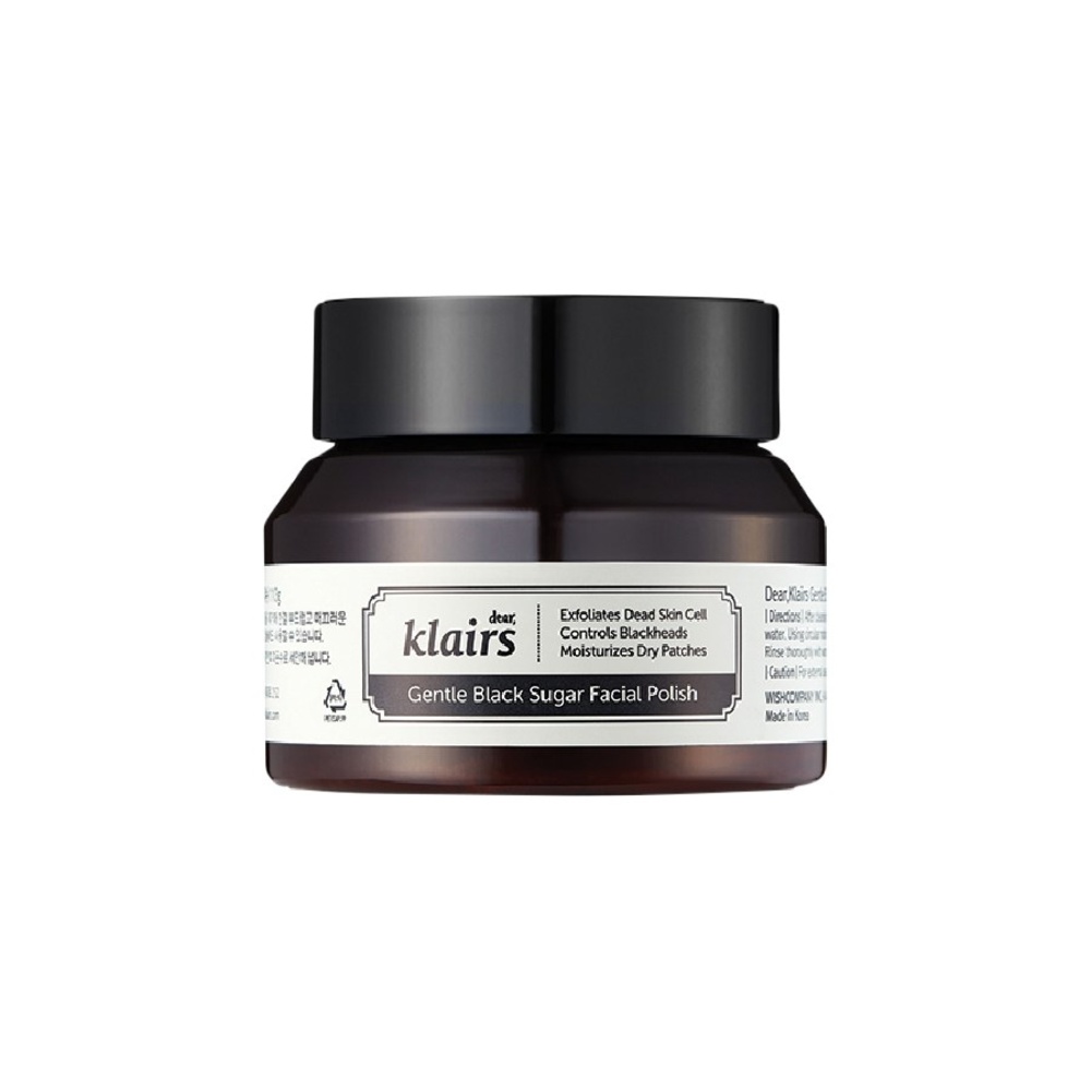 Dear Klairs Gentle Black Sugar Facial Polish Peeling visage