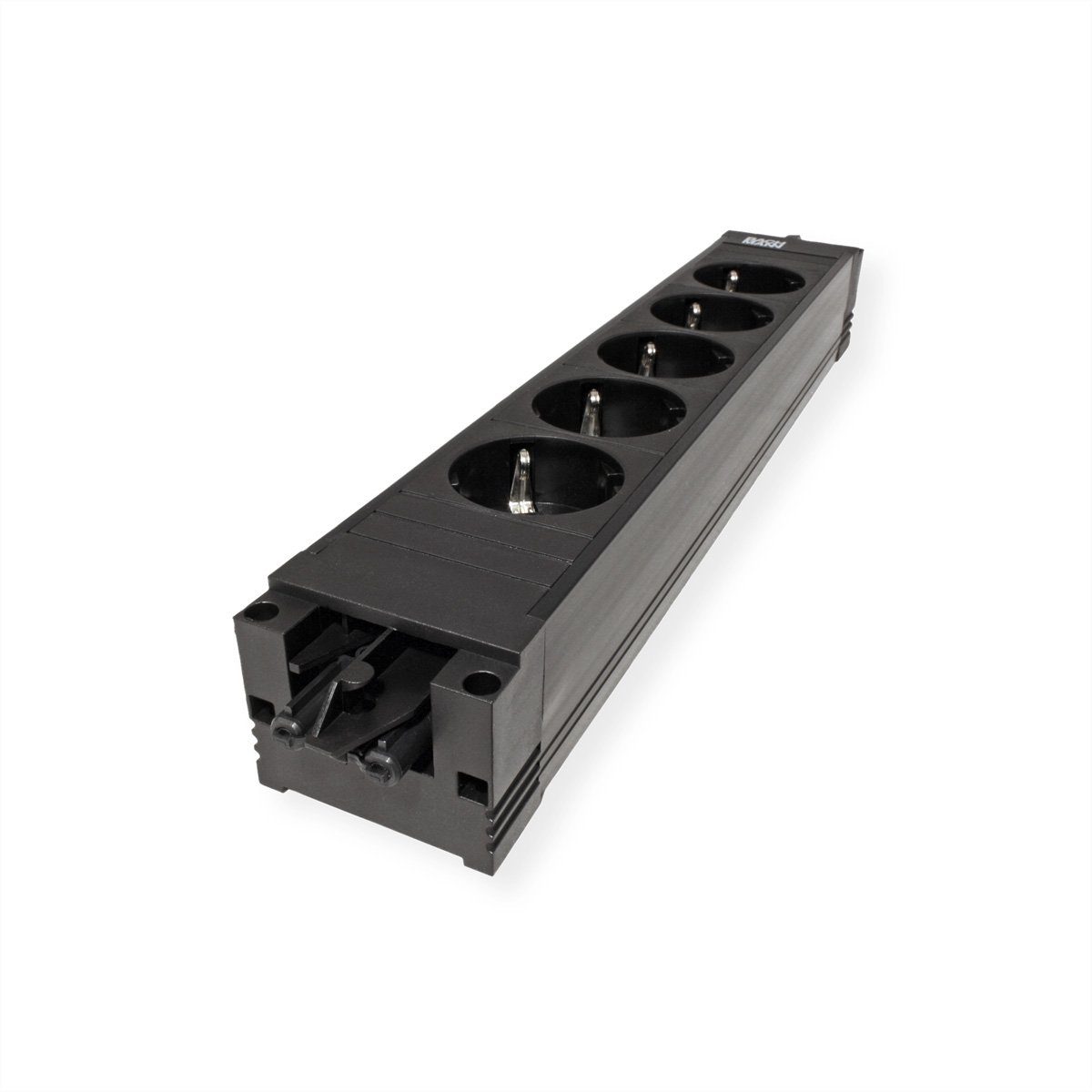 Bachmann STEP BASE Schutzkontakt Steckdosenleiste (Kabellänge 0 m), 5x CEE7/3