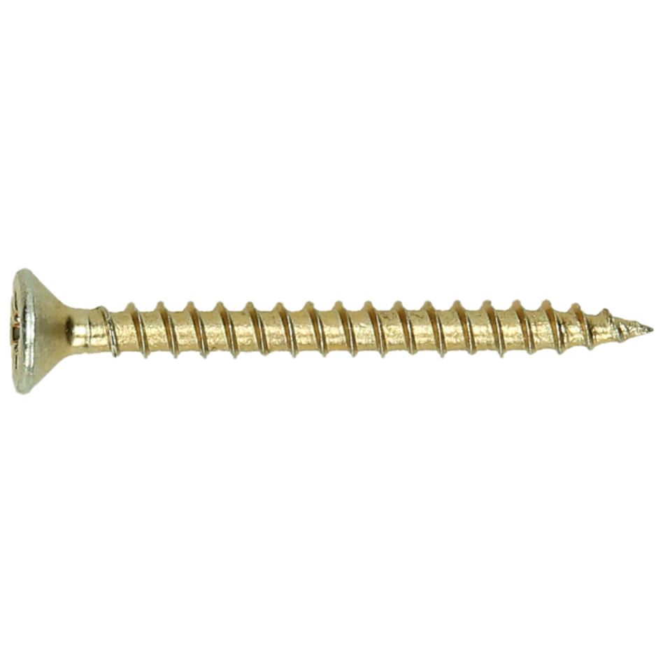 Accesorios HiKOKI 754636 1000 tornillos en tira para aglomerado PH2/4,0 x 40 mm/galvanizado amarillo