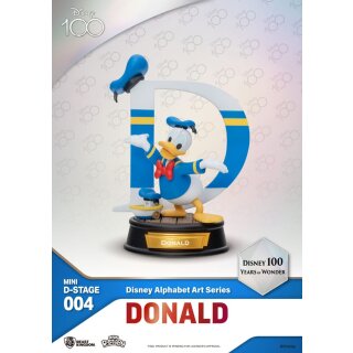 Disney Mini Diorama Stage Statuen 6-er Pack 100 Years of Wonder-Disney Alphabet Art 10 cm