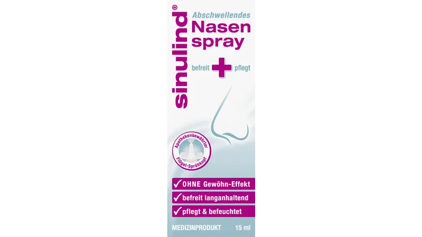 Sinulind abschwellendes Nasenspray 15 ml