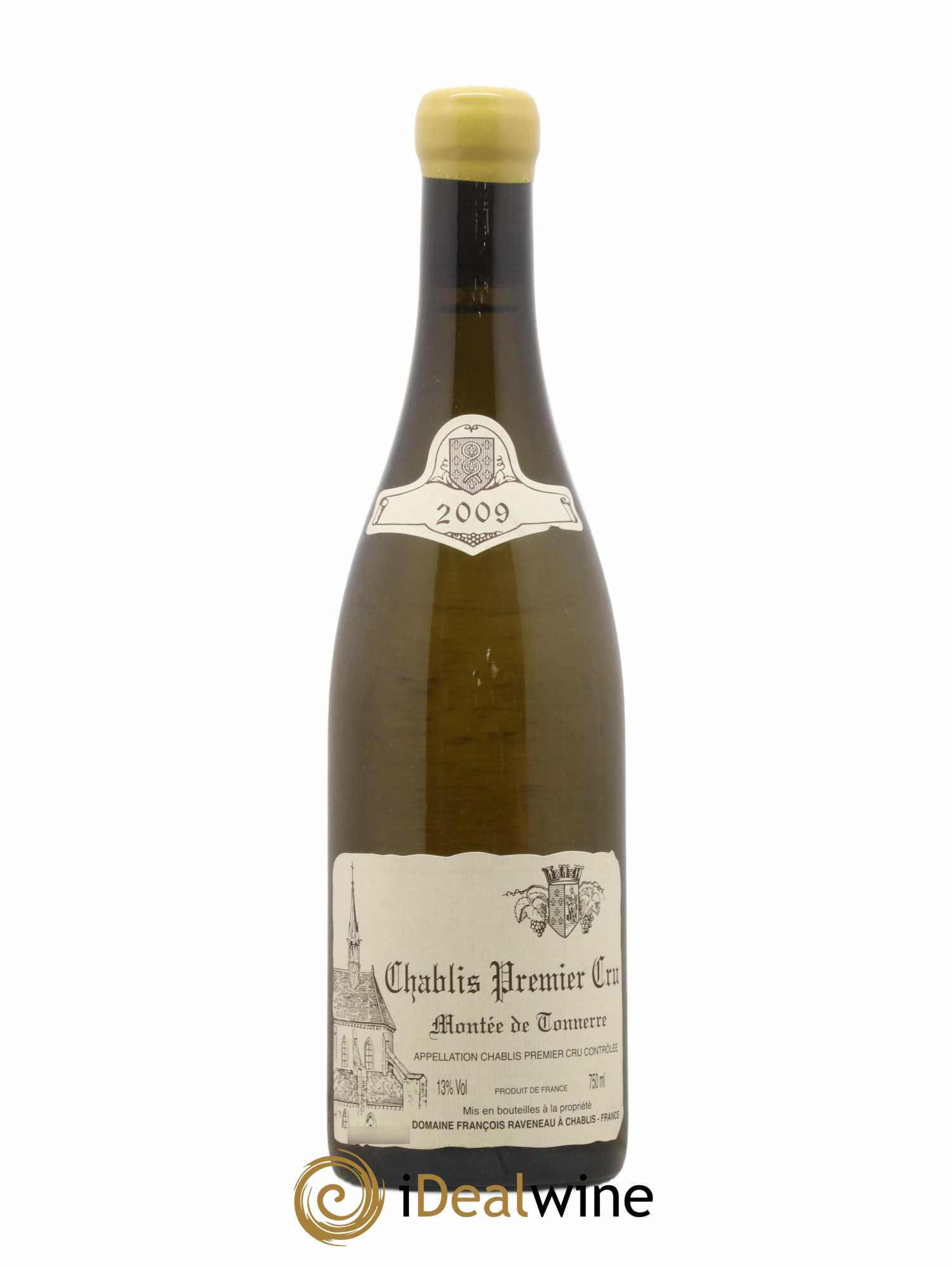 Chablis 1er Cru Montée de Tonnerre Raveneau (Domaine)  2009 - Lot de 1 Bouteille