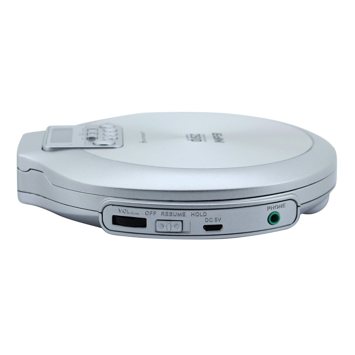Soundmaster CD9220SI tragbarer CD MP3 Player Hörbuchfunktion Anti-Shock X-Bass CD-Player