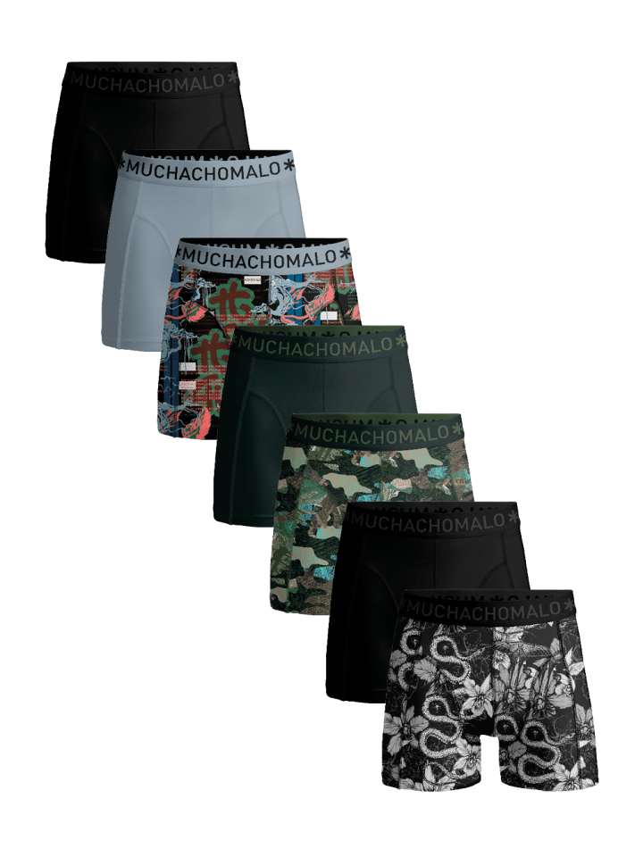 Muchachomalo 7er-Set: Boxershort in Mehrfarbig - für Herren günstig kaufen L