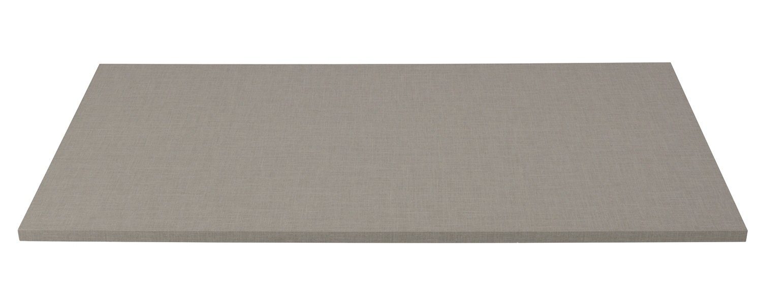 rauch Einlegeboden KRONACH, B 85 x T 45 cm, Grau, Texline Dekor, (1 St), mit 4 Bodenträgern