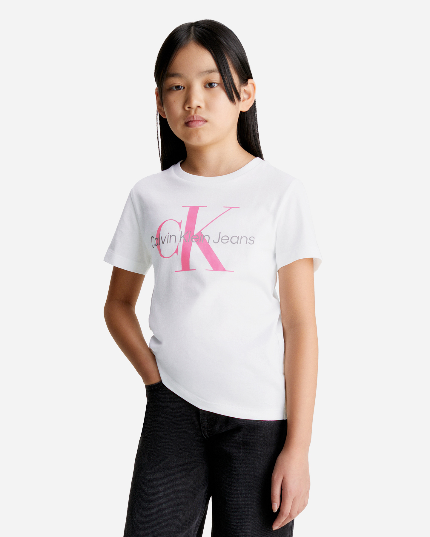 Tričko Calvin Klein Jeans Monogram Jr IU0IU00460-YAF