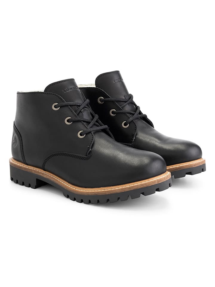 TRAVELIN' Leder-Schnürschuhe 