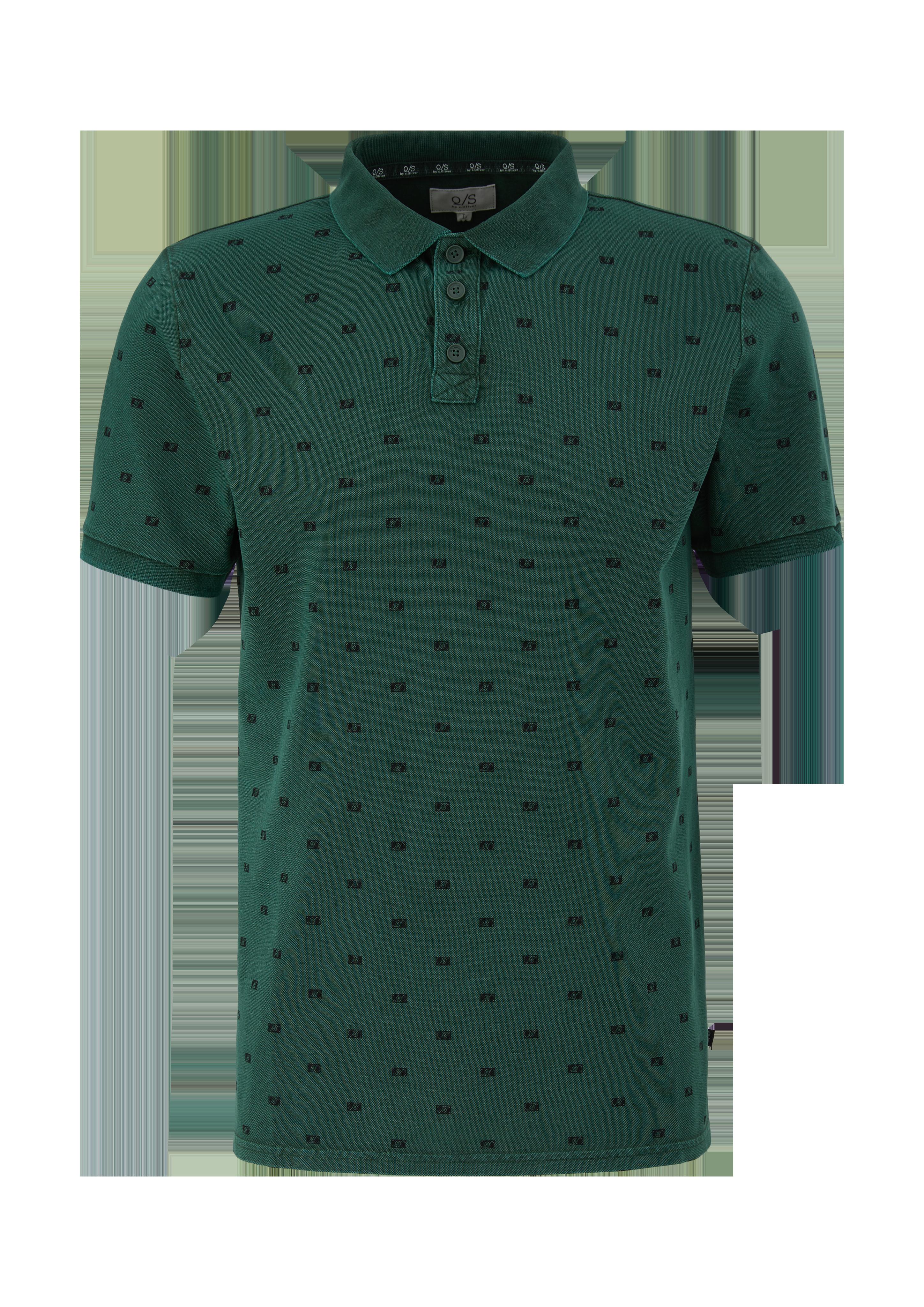 Poloshirt mit Muster-Print  2131688-78A1
