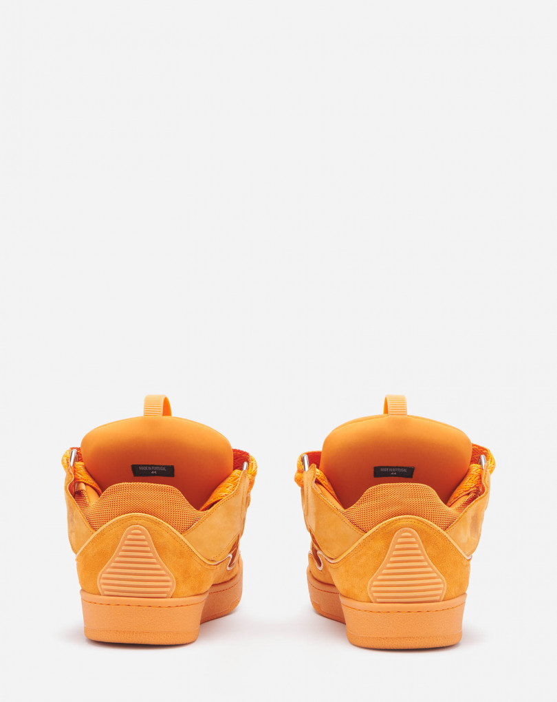 SNEAKERS CURB EN CUIR