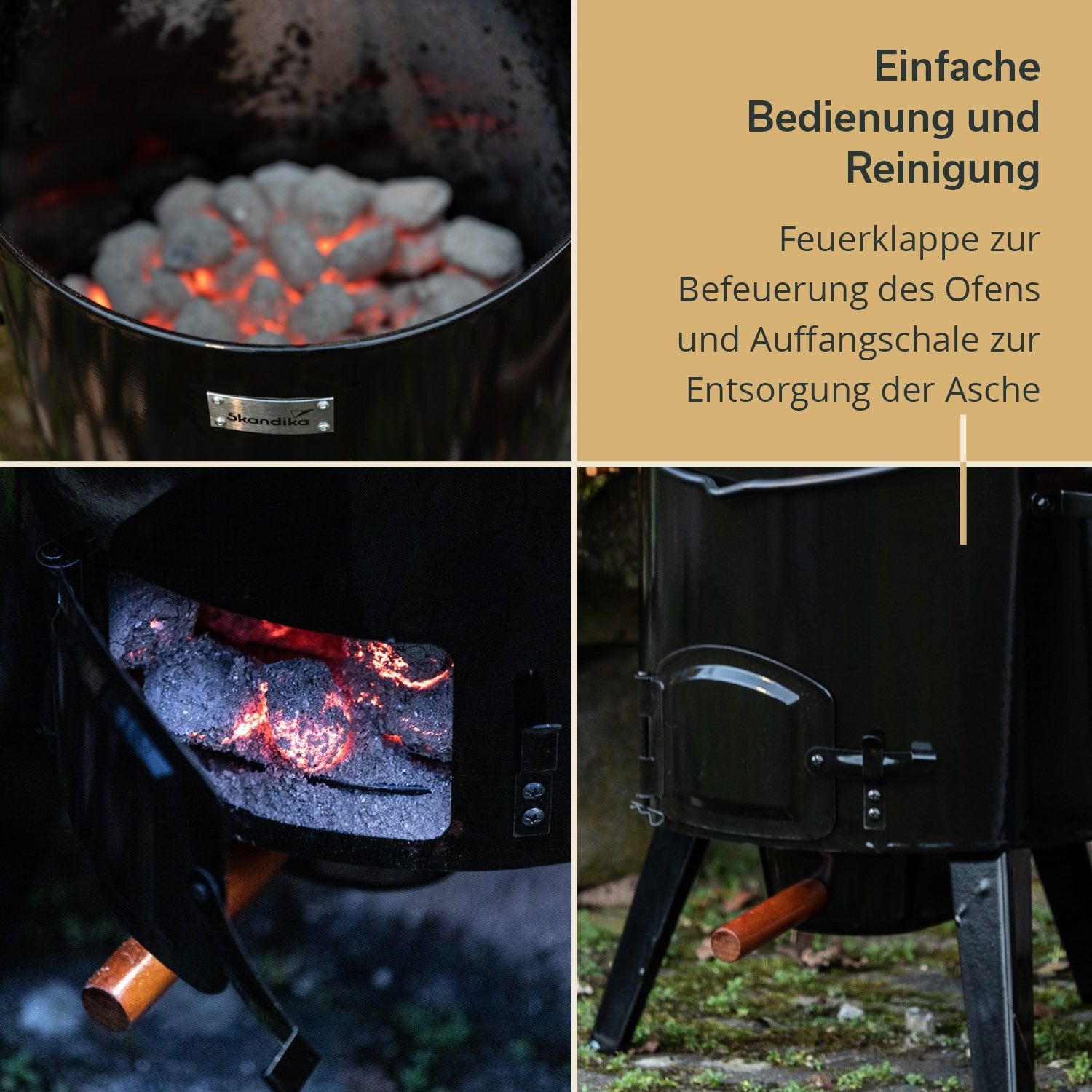Skandika Goulash Kanon 14 Liter Kohlegrill