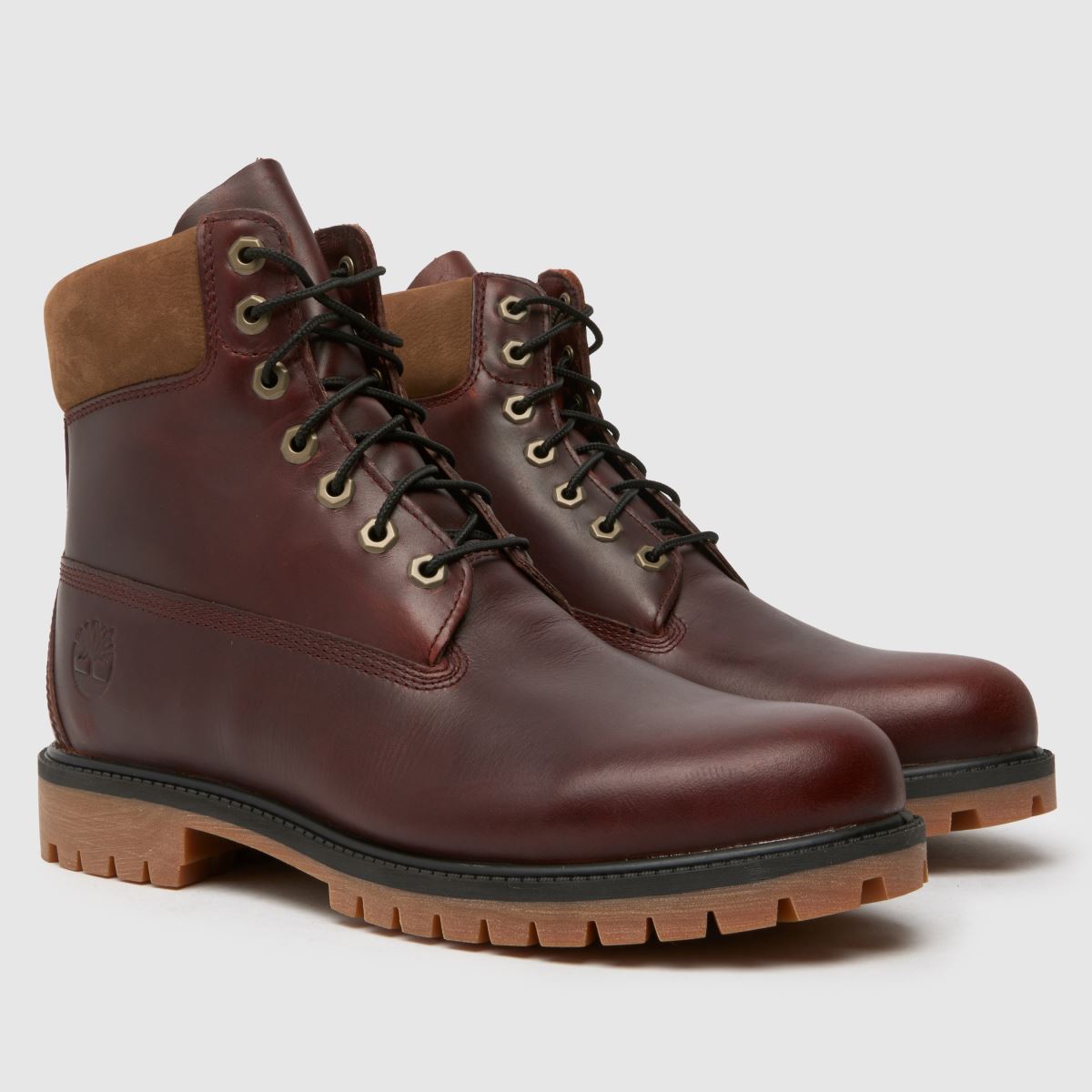 Timberland – Premium 6-tums stövlar i vinröd