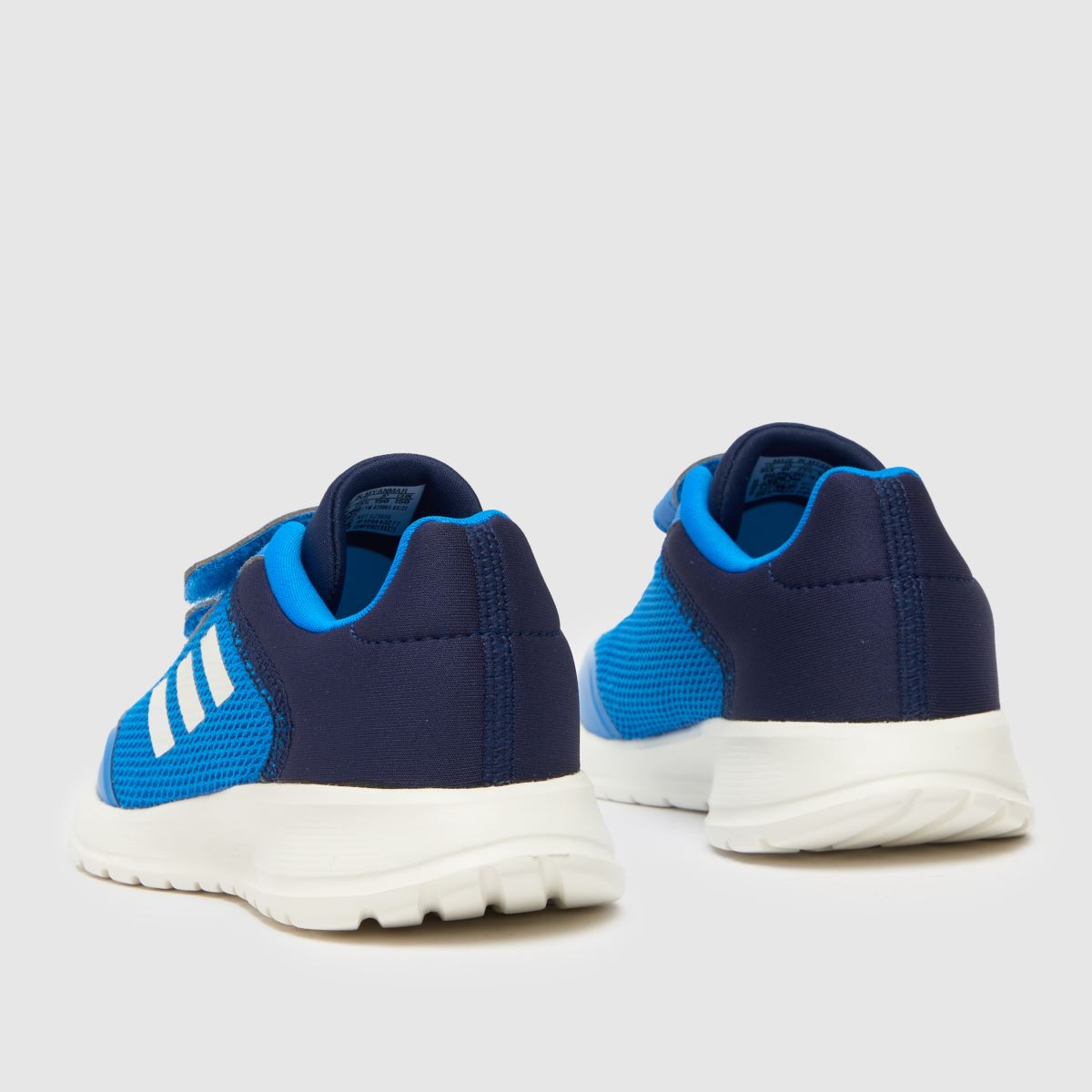 adidas blå tensaur run 2.0 pojkar småbarnsskor