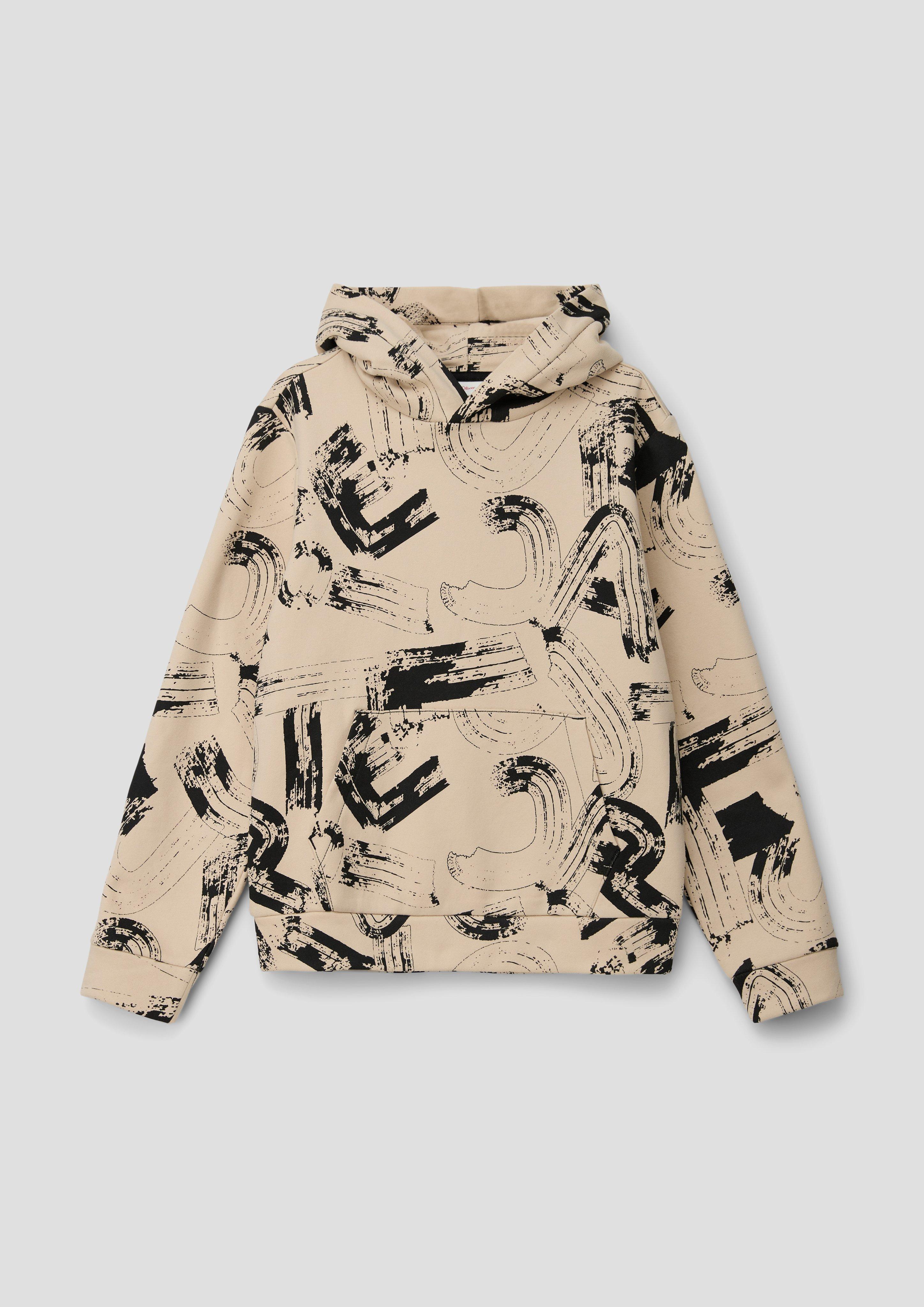 Kapuzenpullover mit Allover-Print  2137556-81A1