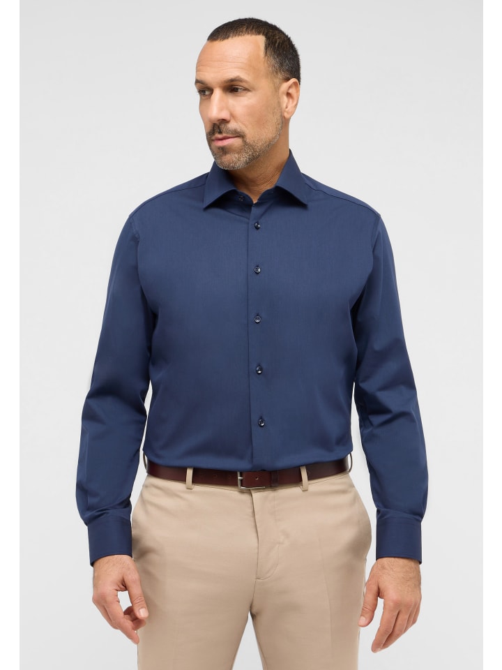 Eterna Hemd MODERN FIT in navy günstig kaufen