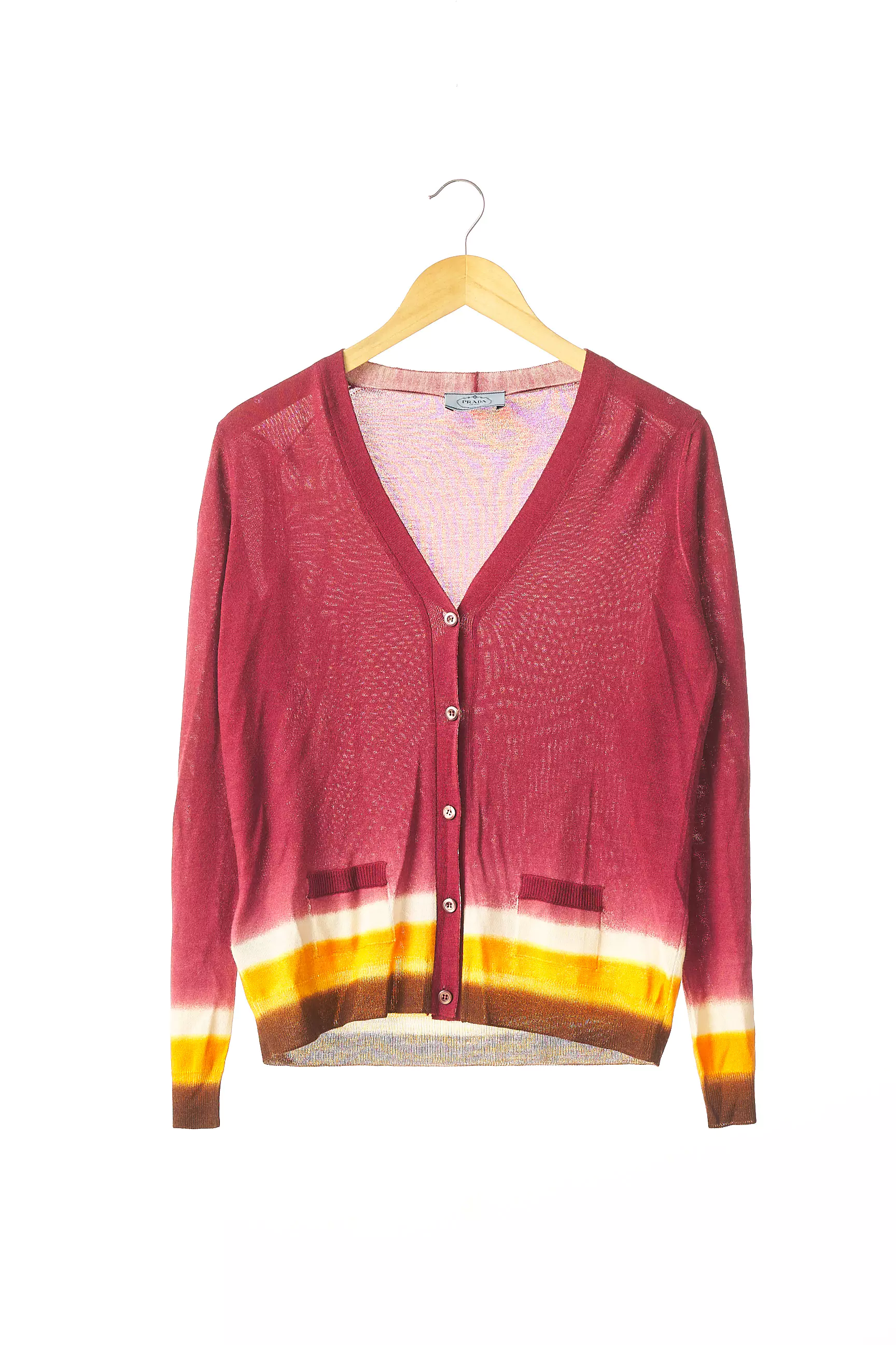 Prada Cardigans Femme couleur rouge