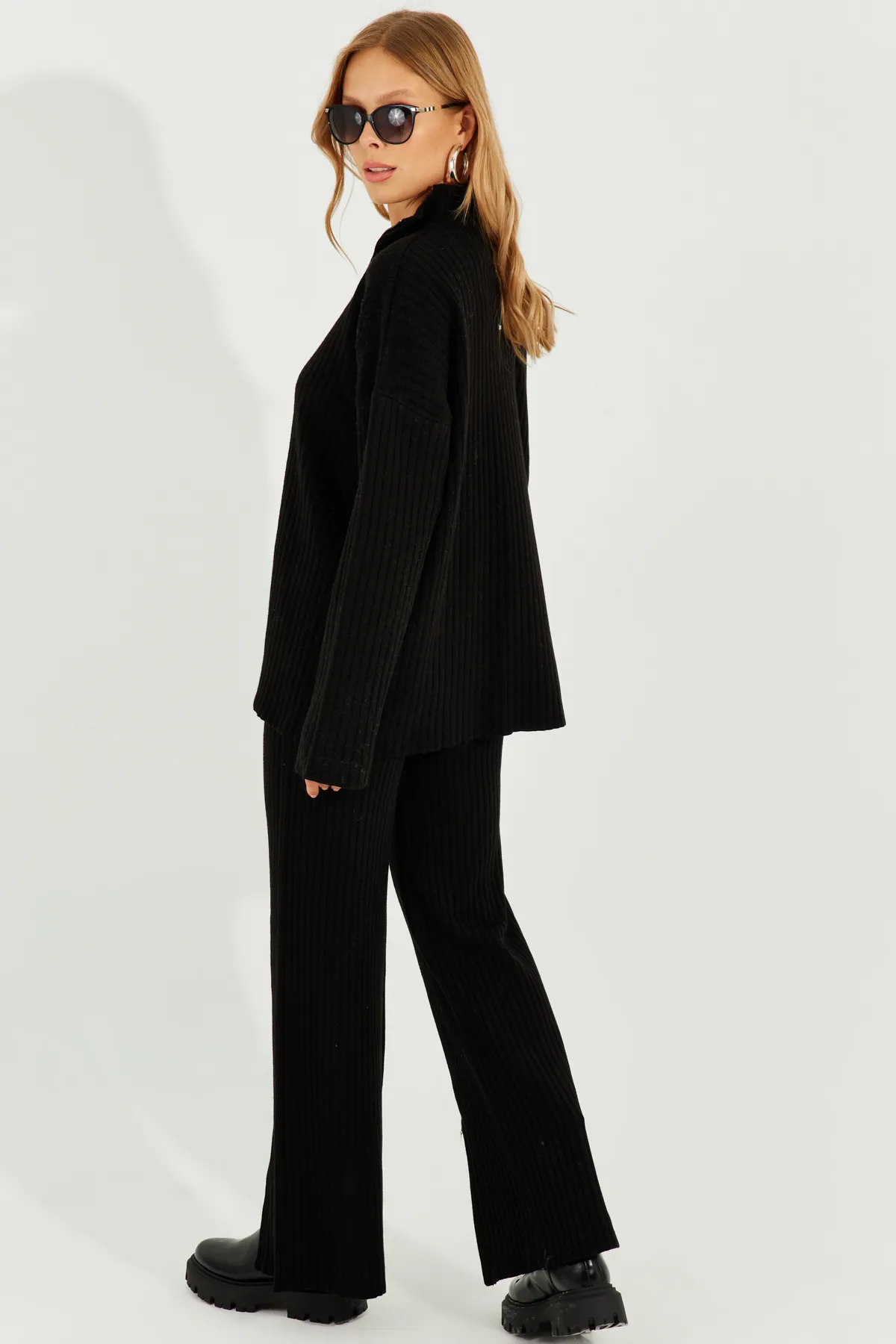 Cool & Sexy  Zweiteiler - Schwarz - Regular Fit