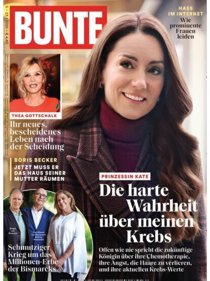 Hubert Burda Media 52 x BUNTE Zeitschrift (Gutschein für Jahres Abo) günstig kaufen onesize