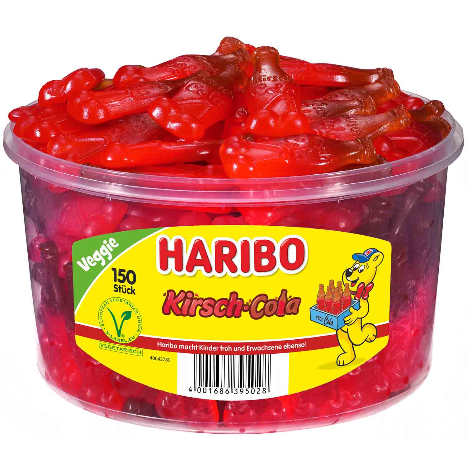 Haribo Kirsch-Cola veggie 150er
