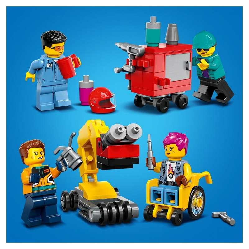 60389 Le garage de customisation LEGO City