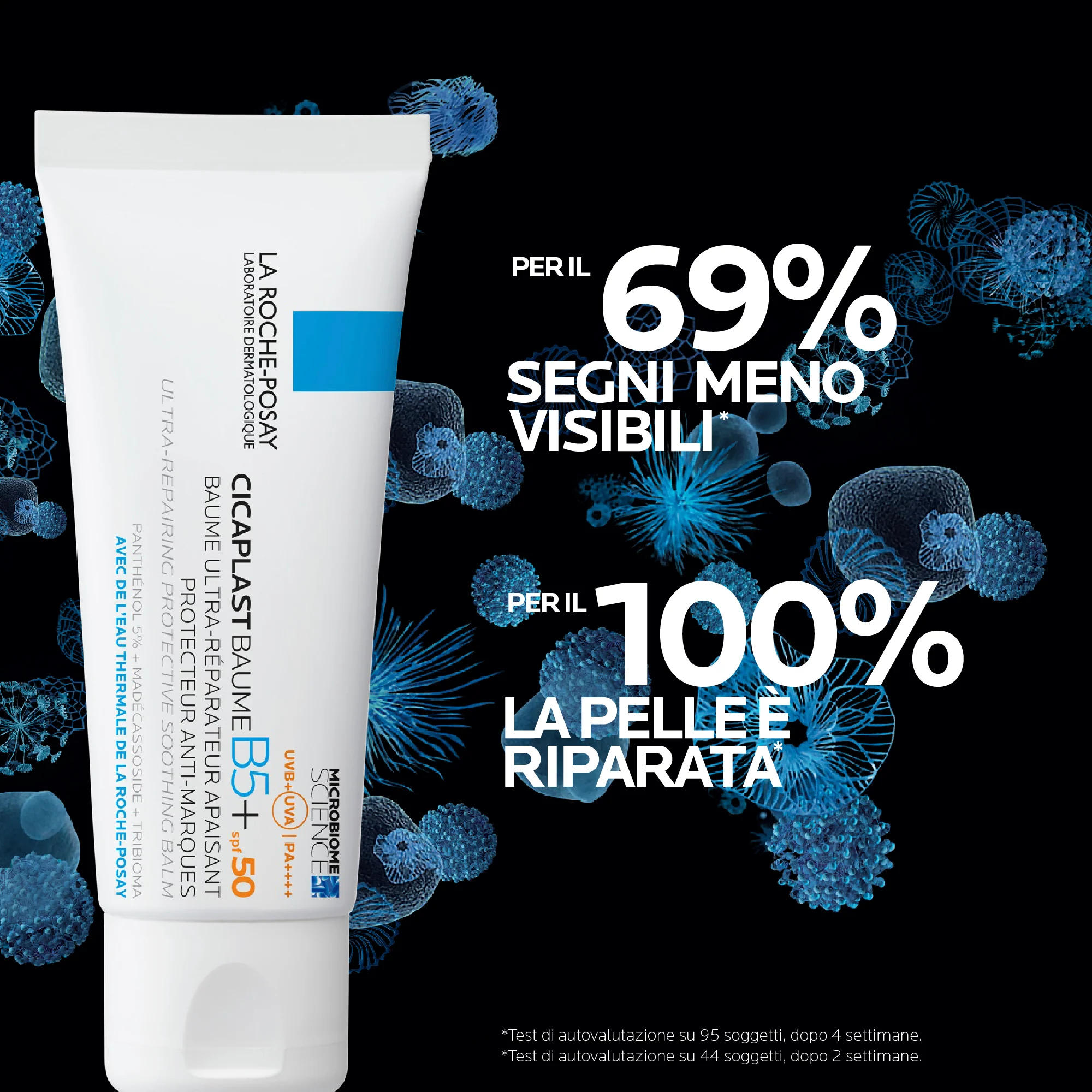 Cicaplast Cicaplast Baume B5+ SPF50 - Beroligende dagkrem, Beskyttende behandlinger, Kroppskrem