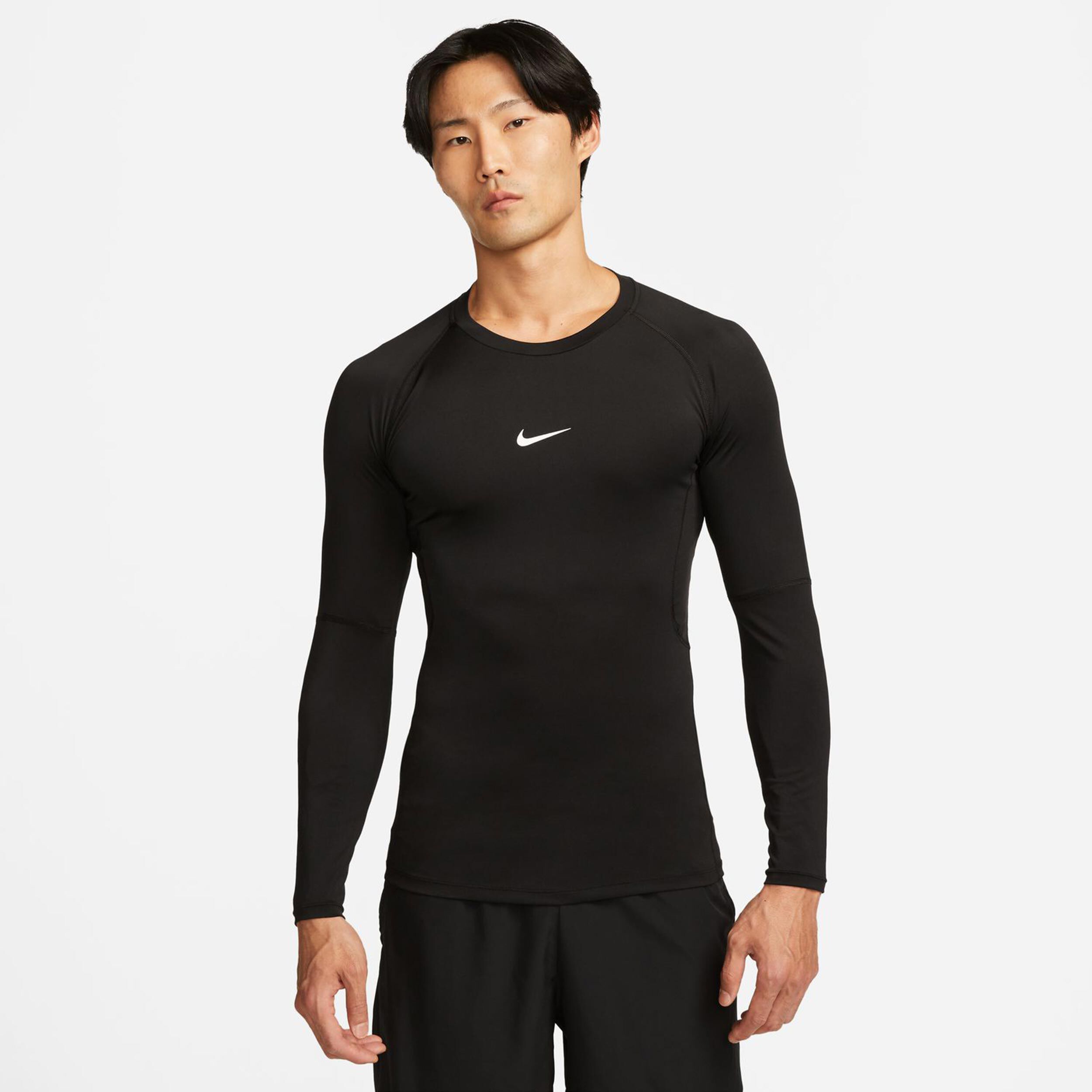 Dri-Fit Longsleeve Herren - Schwarz