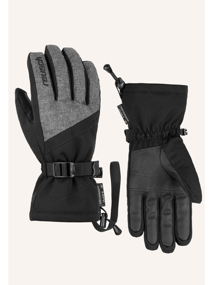 Reusch Fingerhandschuh Outset R-TEX XT in black/black melange günstig kaufen