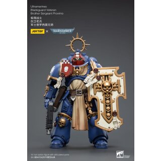 Warhammer 40k Actionfigur: Ultramarines - Bladeguard Veteran Brother Sergeant Proximo