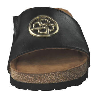 Bugatti Bolli Pantolette in schwarz