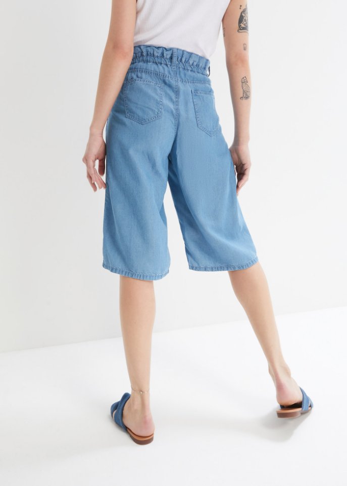 Jeans-Bermuda aus TENCEL™ Lyocell