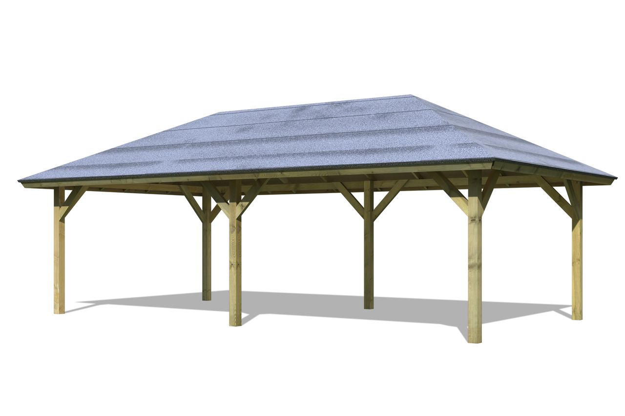 Karibu Pavillon Carport 