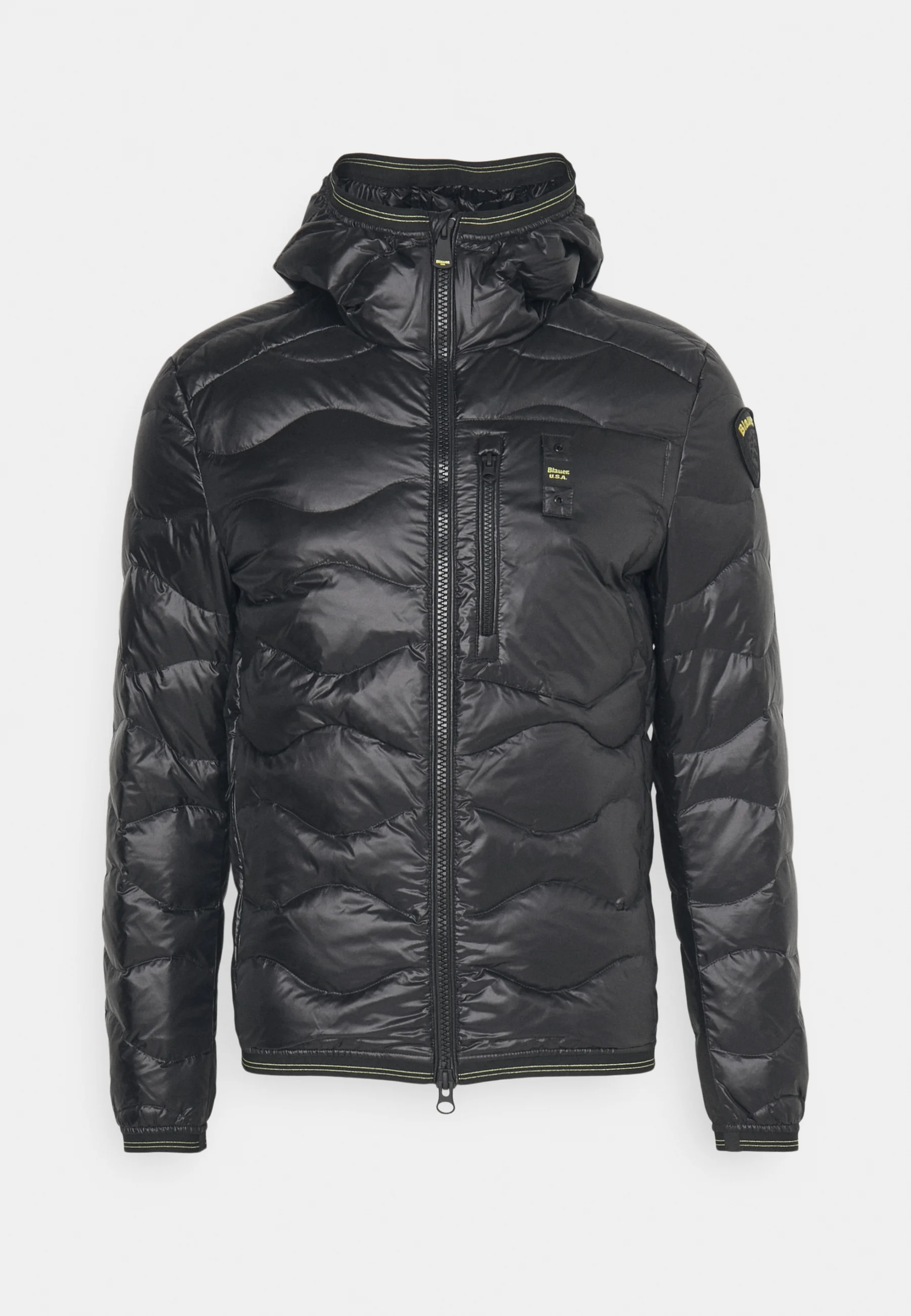 Blauer HOODIE ROLL STITCHING SHINING - Chaqueta de plumas
