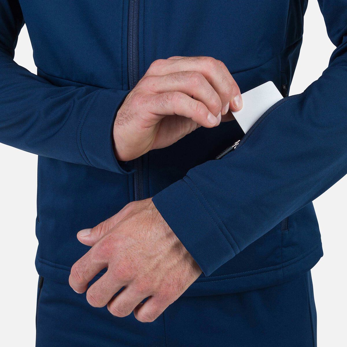 Softshell-Herrenkapuzenjacke Genetys