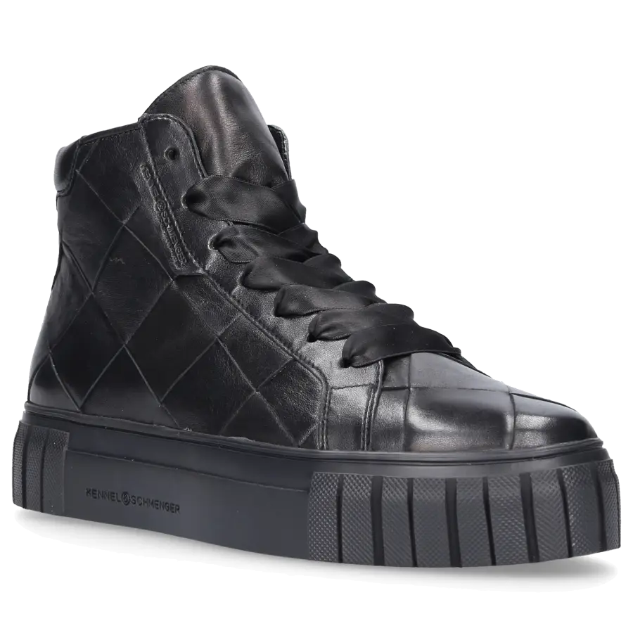 Kennel & Schmenger - Sneaker high BIG Kalbsleder - schwarz