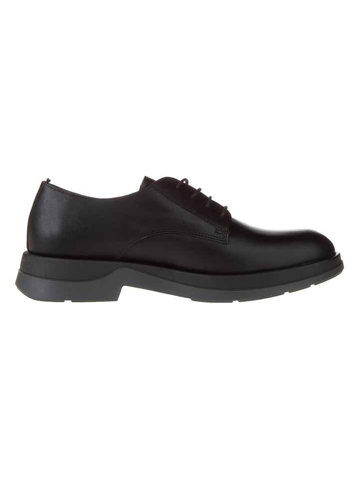 Tommy Hilfiger Shoes Leder-Schnürschuhe in Schwarz günstig kaufen