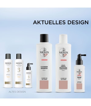 Nioxin System 3 Coloriertes Haar - Dezent Dünner Werdendes Haar Haarpflegeset-1 Stk