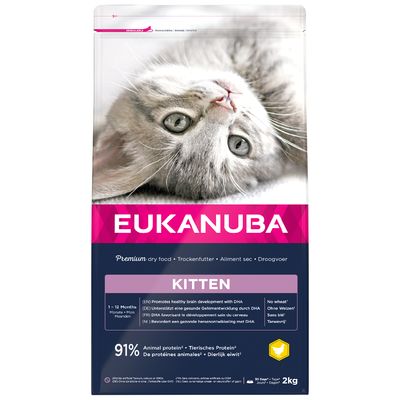 1 kg gratis! 2 x 2 kg Eukanuba