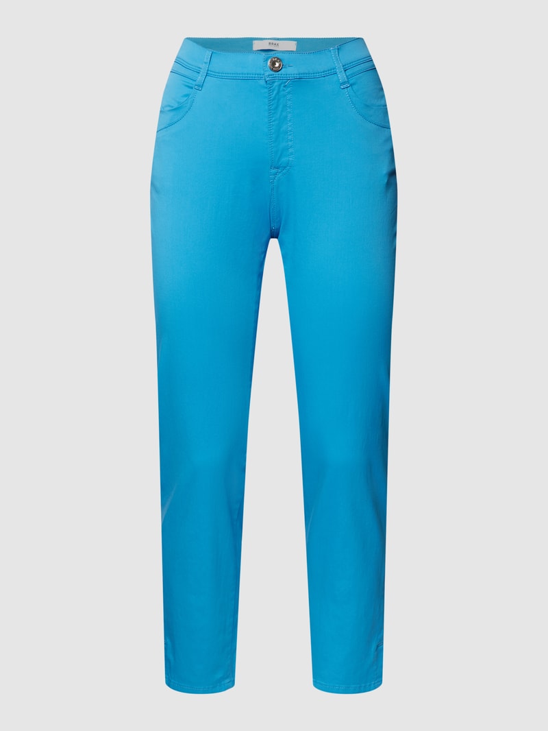 Slim Fit Jeans mit Stretch-Anteil Modell 'Mary' in blau